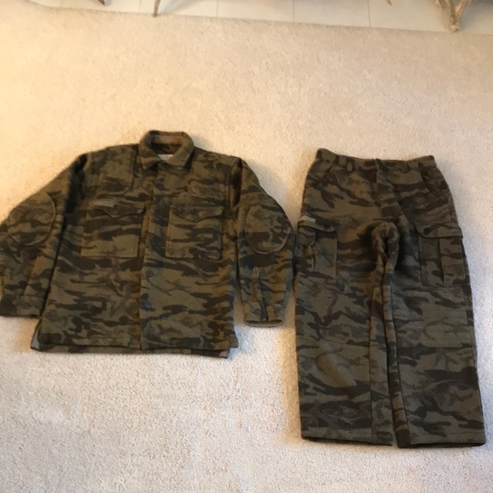Columbia gallatin wool shirt and pants